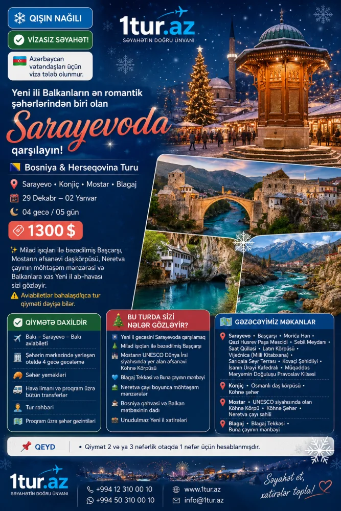 Bosniya & Herseqovina Turu