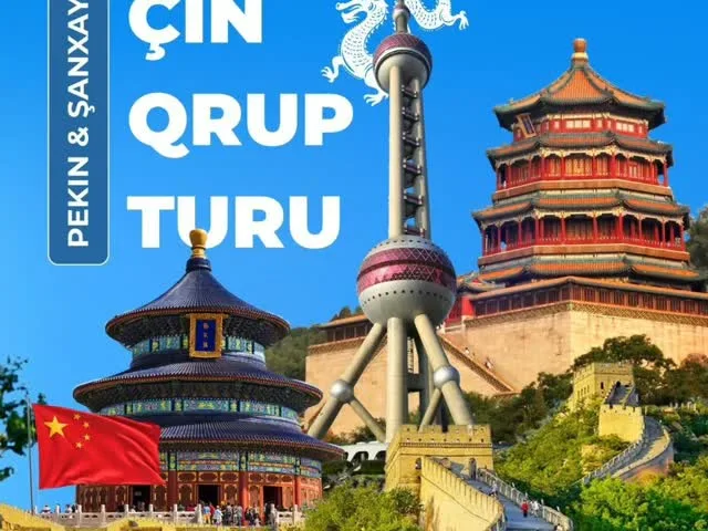 ÇİN - PEKİN ŞANXAY QRUP TURU